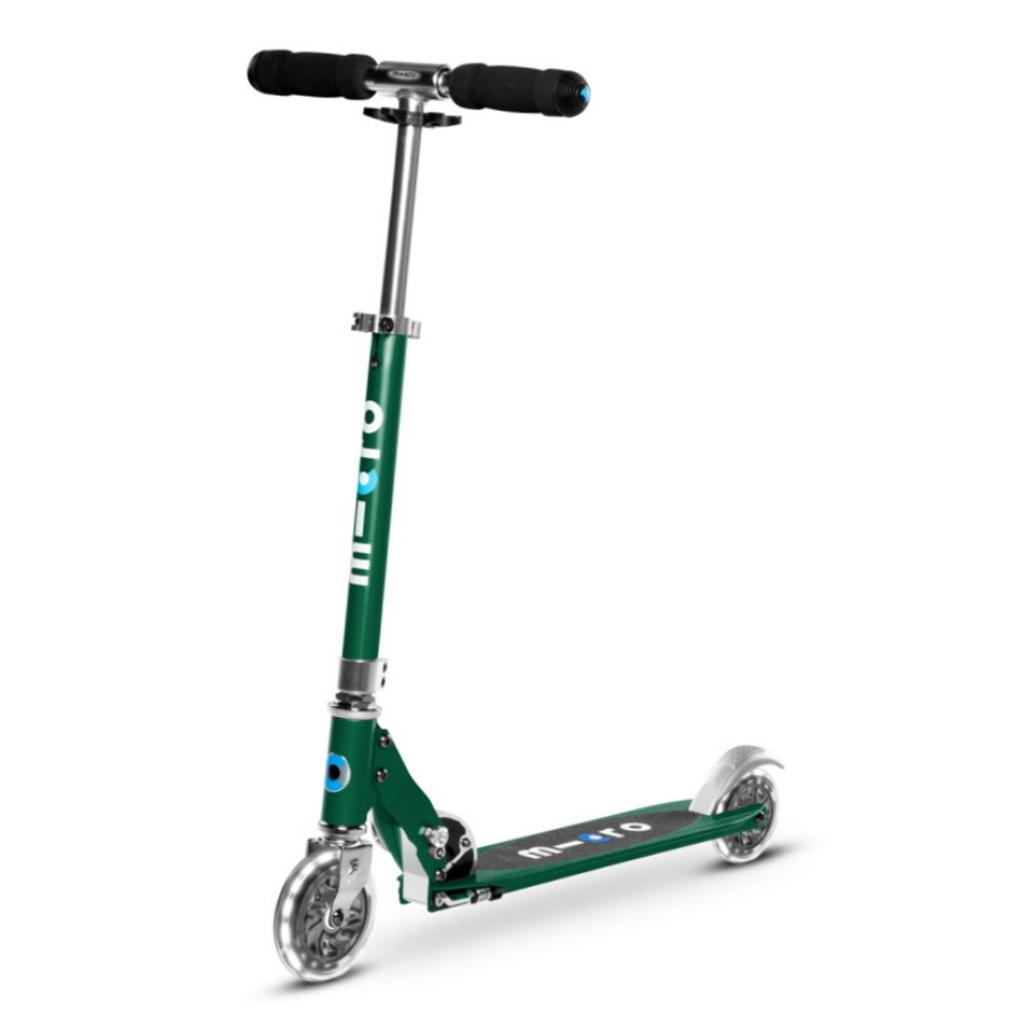 Самокат Micro Sprite Blue stripe LED (SA0217) - зображення 1