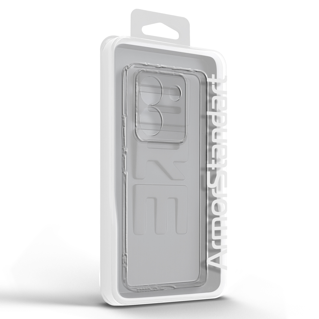 Чохол до мобільного телефона Armorstandart Air Xiaomi Poco M7 Pro 5G Camera cover Clear (ARM83144) - зображення 6