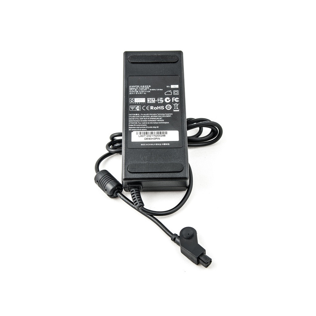 Блок живлення до ноутбуку PowerPlant DELL 220V, 20V 90W 4.5A (3pins) (DE90H3PIN) - зображення 1