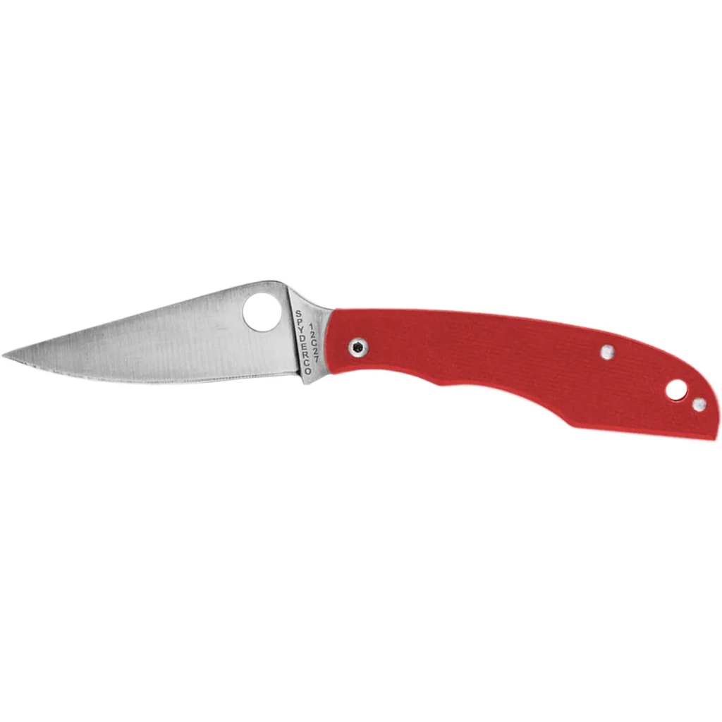 Ніж Spyderco Grasshopper 12C27 G-10 Red (C138GRDP) - зображення 1