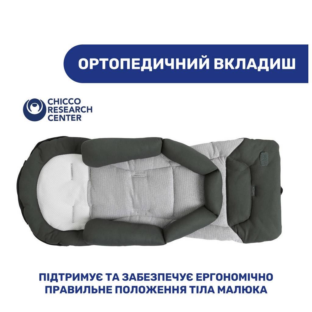 Коляска Chicco 2 в 1 Mysa Зелена (2900990849444) (87026.30.01) - зображення 6