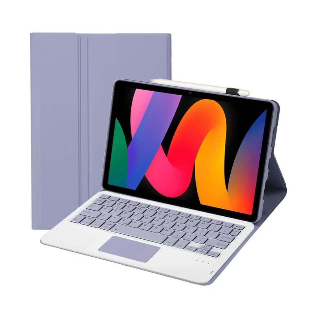 Чохол до планшета BeCover Keyboard+TouchPad Xiaomi Redmi Pad SE 11" Purple (712400) - изображение 2
