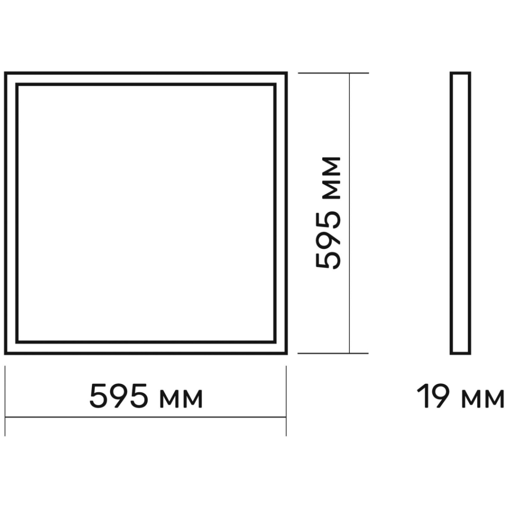 Світильник TITANUM 40W 4100K 220V PRISMATIC (TL-PR404W) - изображение 4