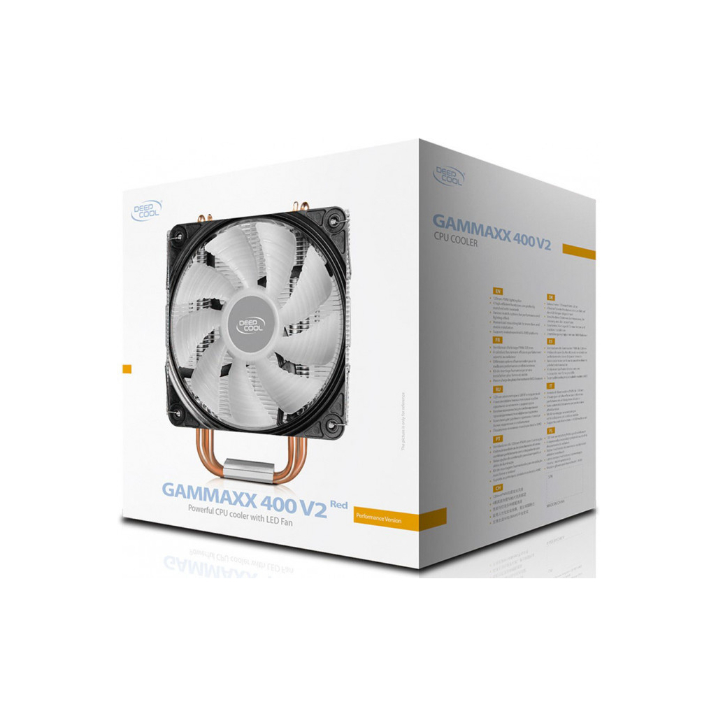 Кулер до процесора Deepcool GAMMAXX 400 V2 RED - зображення 9