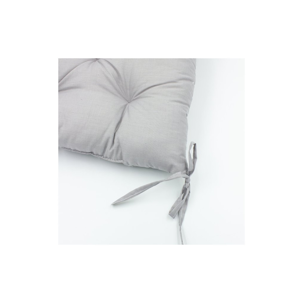 Подушка на стілець MirSon Ranforce Elite 16-5703 Light Gray 50x50 см (2200006276050) - зображення 2