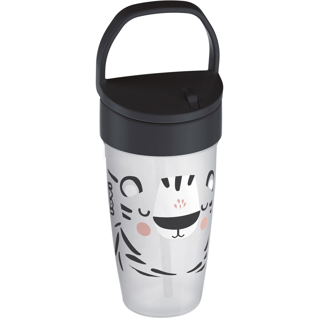 Поїльник-непроливайка Lovi Salt & Pepper із силіконовою трубочкою 350 мл (35/357) - изображение 1