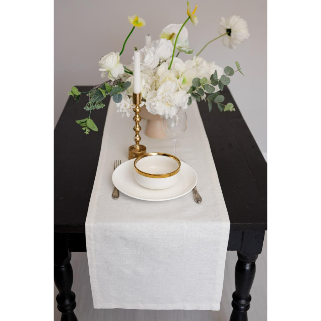 Доріжка на стіл Прованс Перлина White 40х140 см (037577) - зображення 4