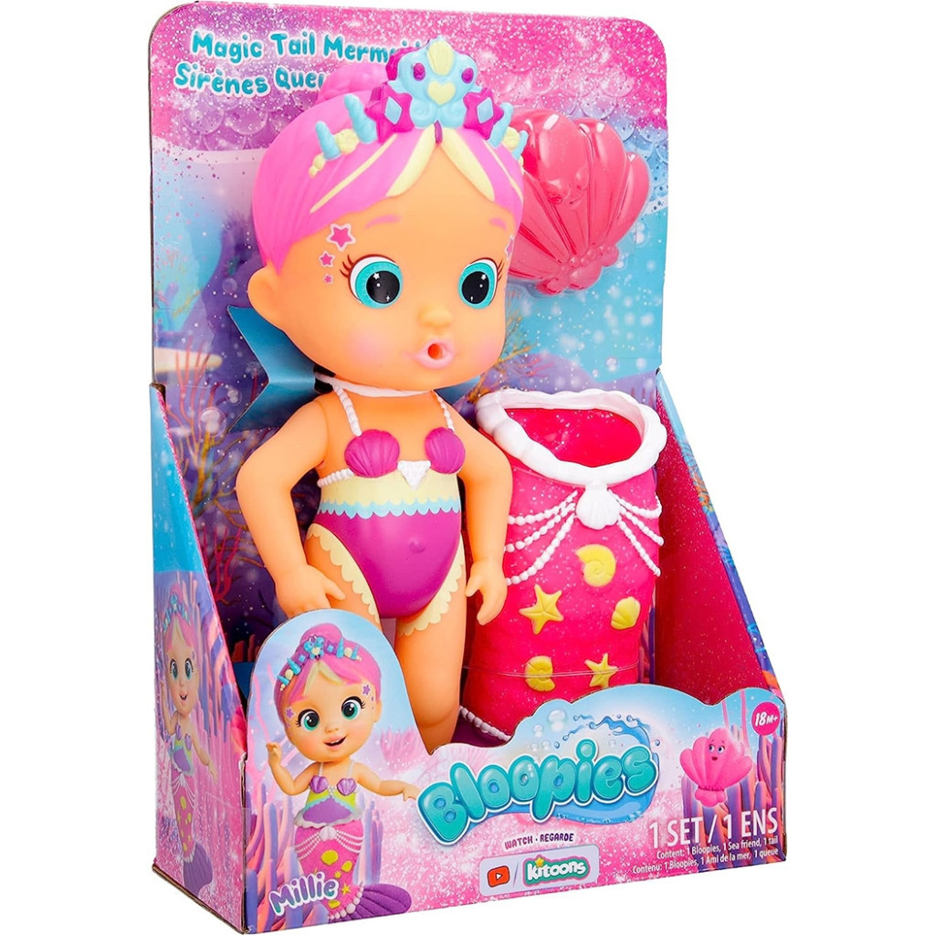 Лялька Bloopies серії Чарівний хвіст W2 – Русалонька Міллі (908734) - зображення 6