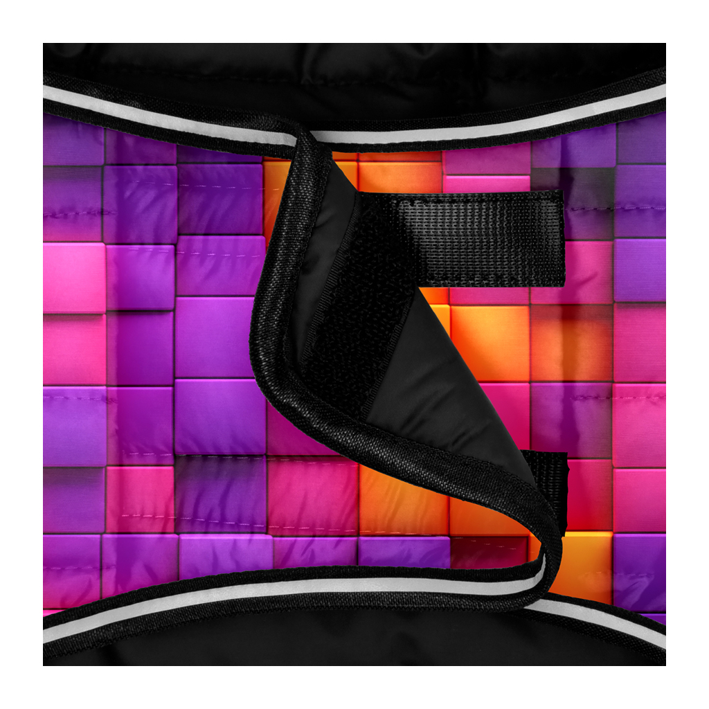 Курточка для тварин WAUDOG Clothes Накидка Куби 3Д L (505-4057) - зображення 4