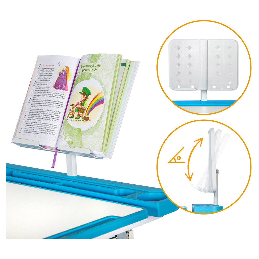 Парта зі стільцем Evo-kids BD-23 BL - зображення 6
