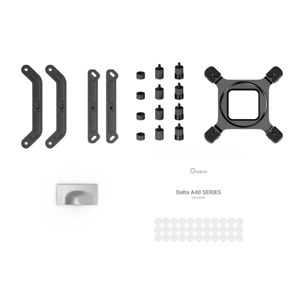 Кулер до процесора OCYPUS DELTA-A40-WH1NAWN00X-GL - зображення 9