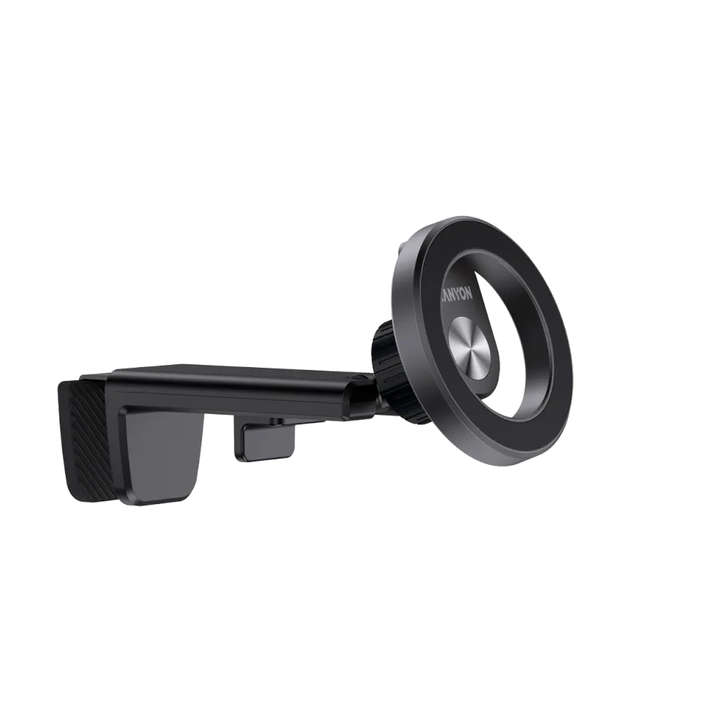 Тримач для смартфонів Canyon Magnetic travel holder OnGrip 11 clip mount Black (CNS-CCHM11) - зображення 3