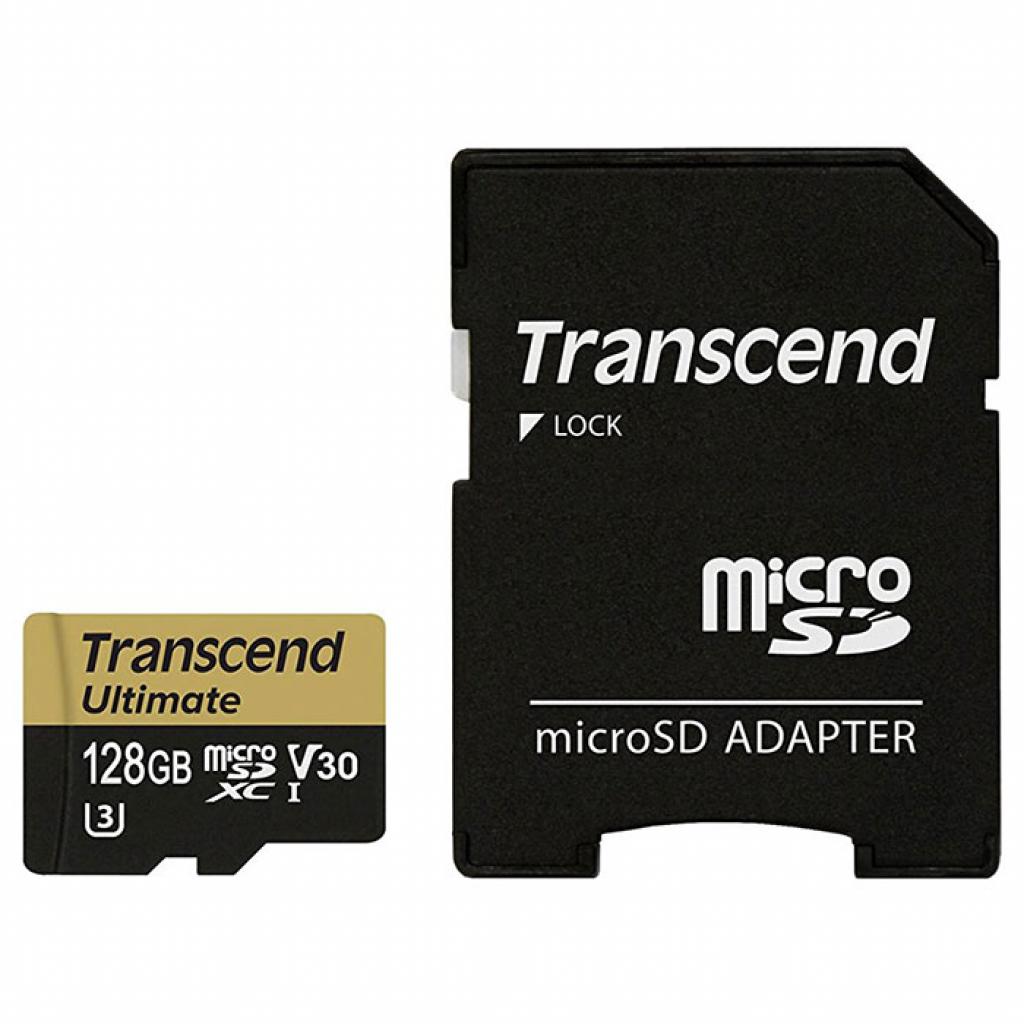 Карта пам'яті Transcend 128GB microSDXC UHSI U3 MLC (R95,W60MB/S) (TS128GUSDU3M) - зображення 2