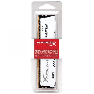 Модуль пам'яті для комп'ютера DDR4 16GB 2133 MHz Fury White Kingston Fury (ex.HyperX) (HX421C14FW/16) - зображення 5