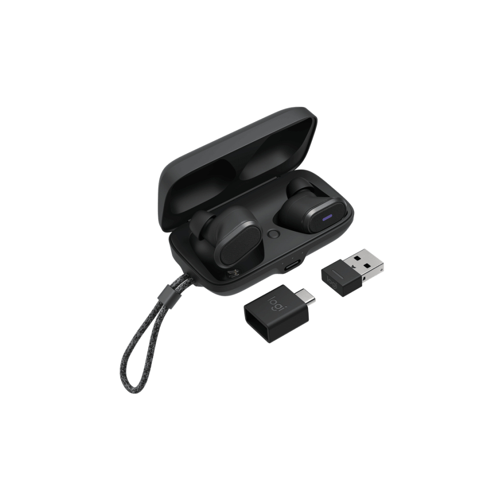 Навушники Logitech Zone True Wireless Graphite (985-001082) - зображення 4