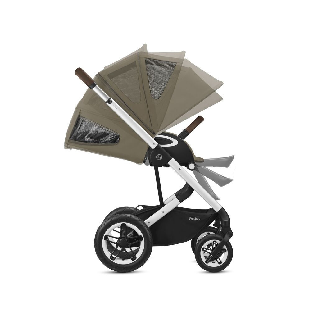 Коляска Cybex Talos S Lux SLV Classic Beige (з бампером) (520003389) - зображення 3