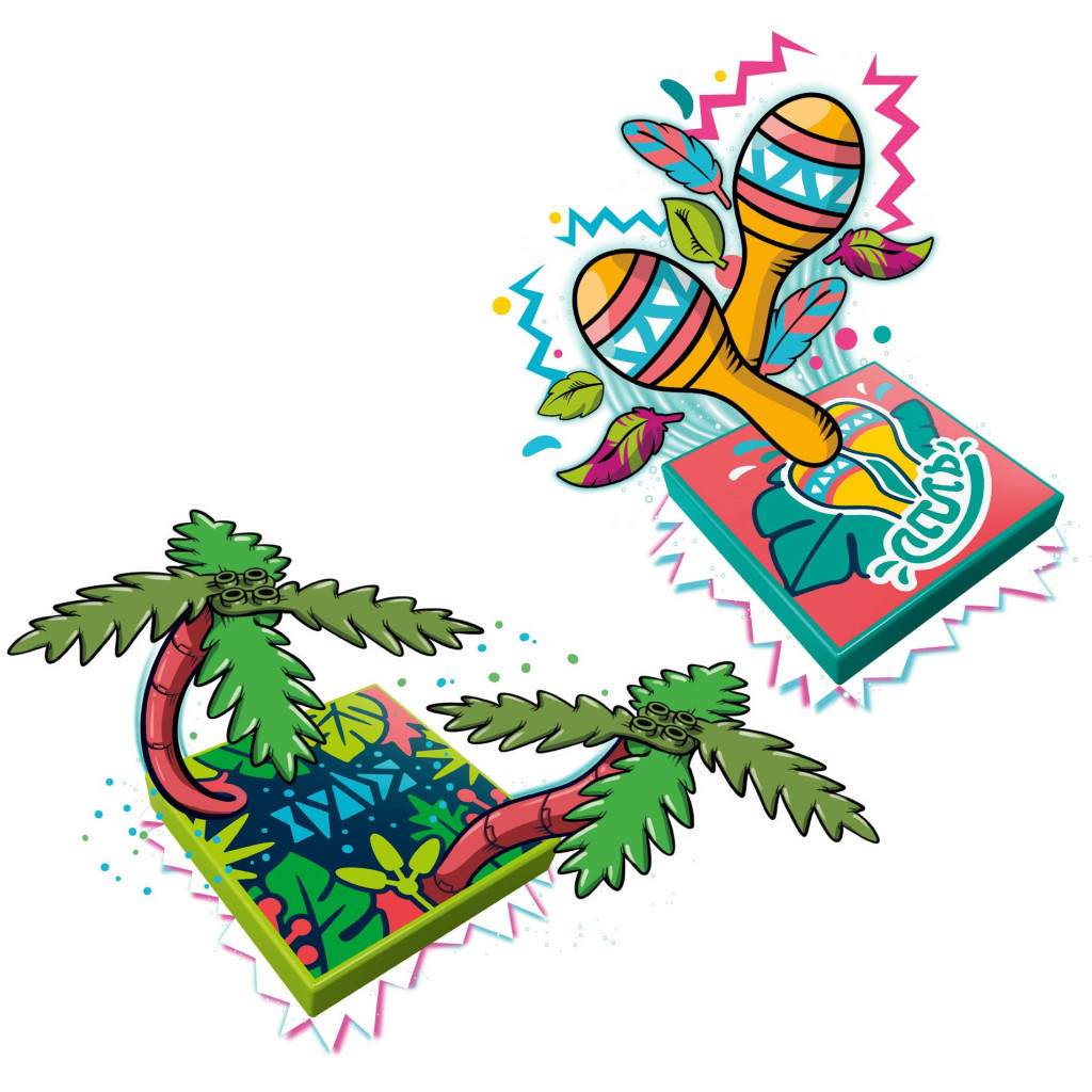 Конструктор LEGO VIDIYO Party Llama BeatBox Бітбокс Лама тусовщиця 82 деталі (43105) - зображення 8