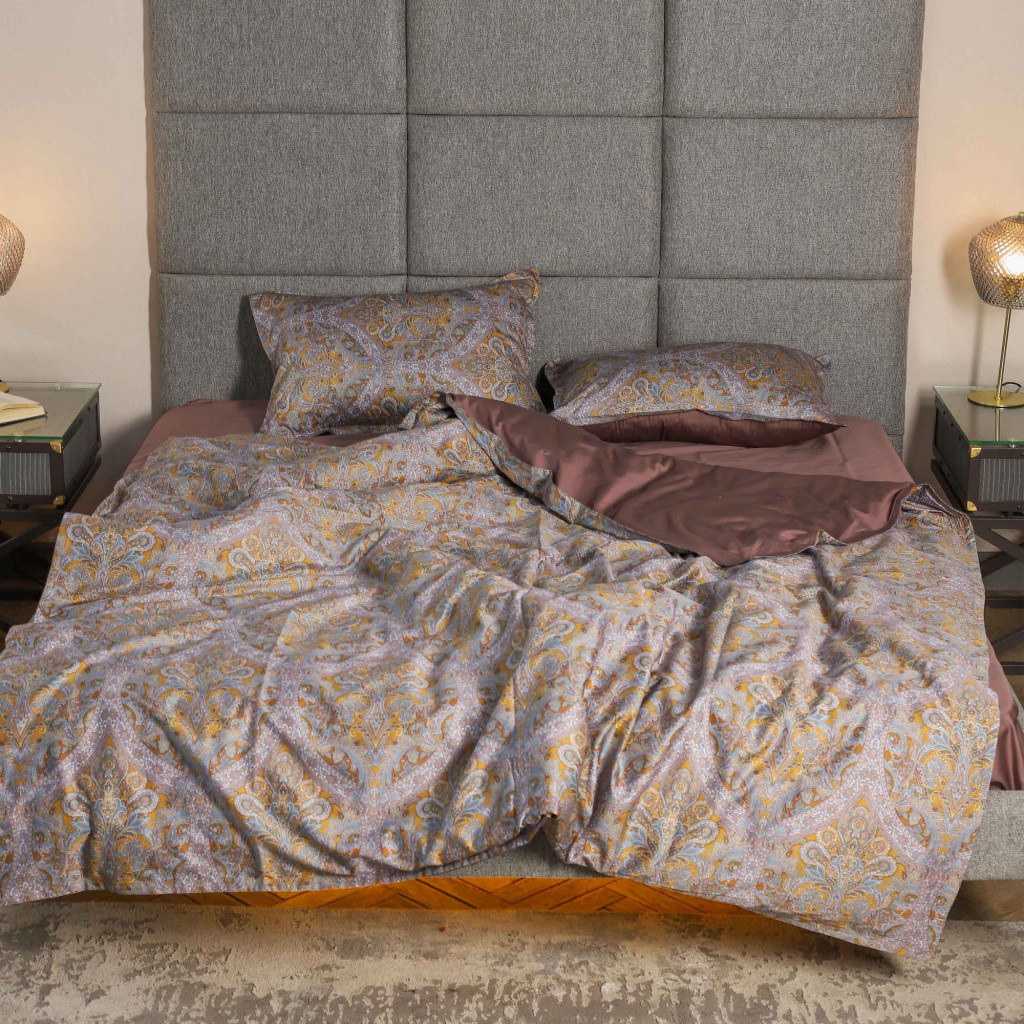 Постільна білизна Viluta Сатин Єгипетська бавовна 04 євро (04_EX_ev) - зображення 3