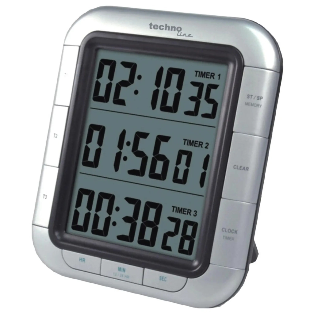 Таймер кухонний Technoline KT300 Magnetic Silver (KT300) - зображення 1