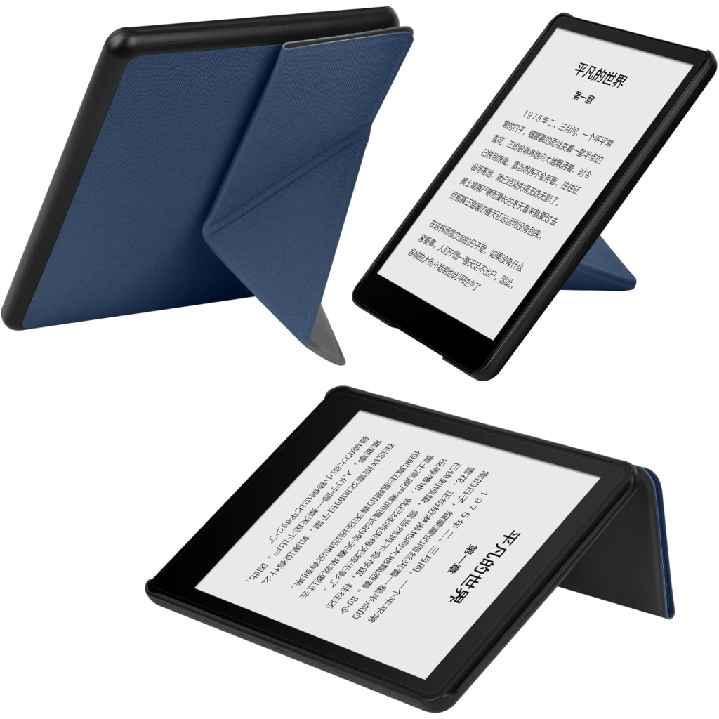 Чохол до електронної книги BeCover Ultra Slim Origami Amazon Kindle Paperwhite 12th Gen. 2024 7"/Colorsoft (2024) Deep Blue (712838) - зображення 7