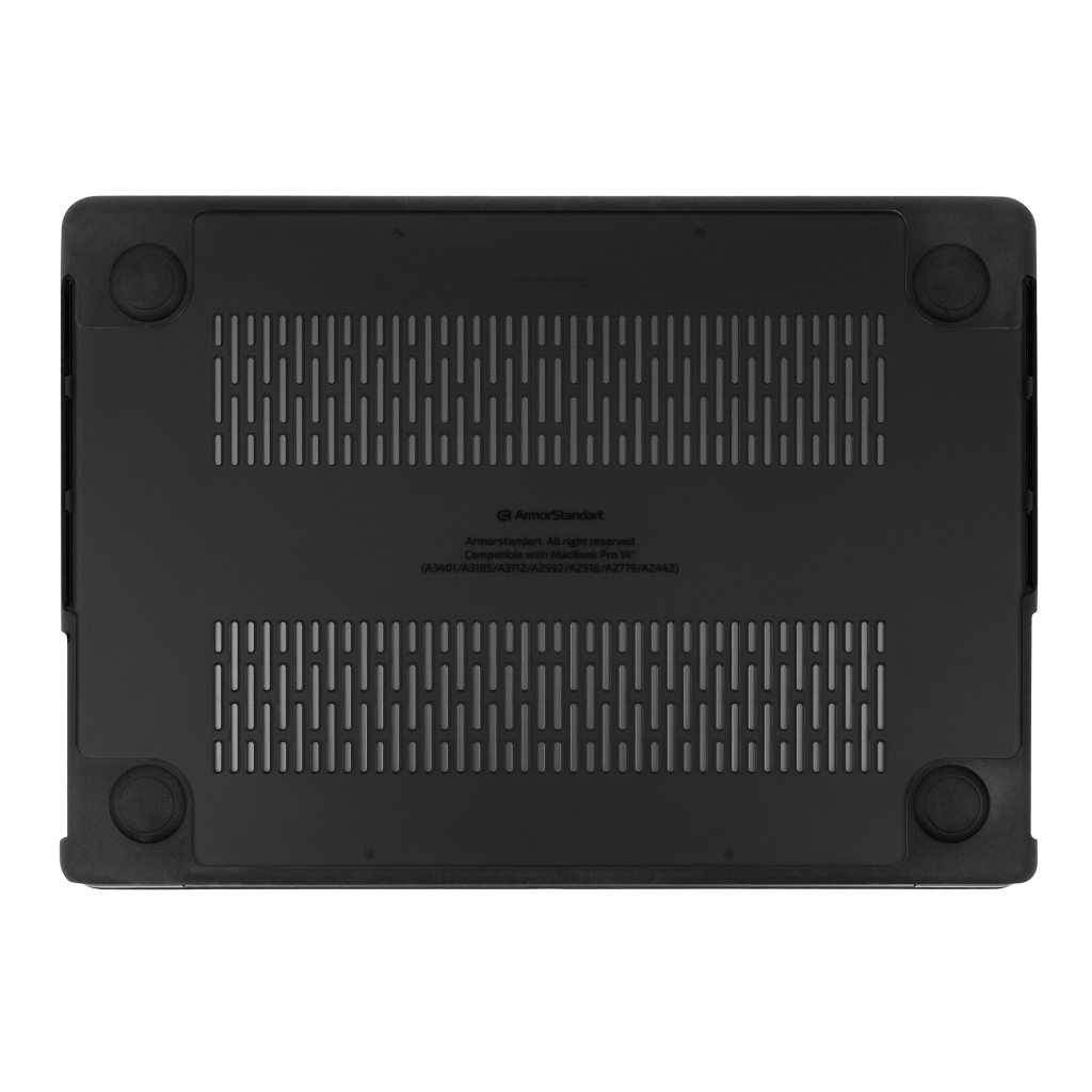 Чохол до ноутбука Armorstandart 15.3" MacBook Air M4/M3/M2 (A3241/A3114/A2941) Black Unit (ARM79469) - зображення 2