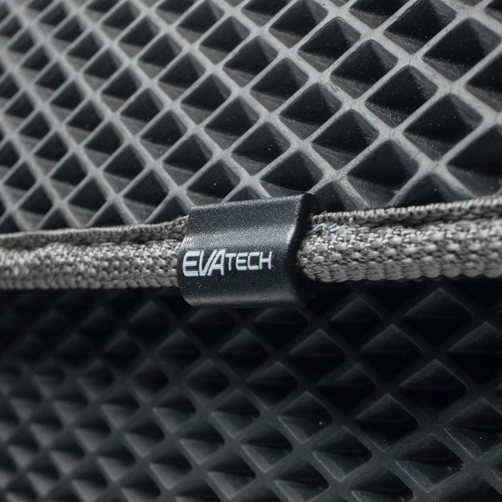 Сумка-органайзер EVAtech M-PRO 32x50x30 см. Ромб сірий з сірим кантом (BS13642OM3RGG) - зображення 2