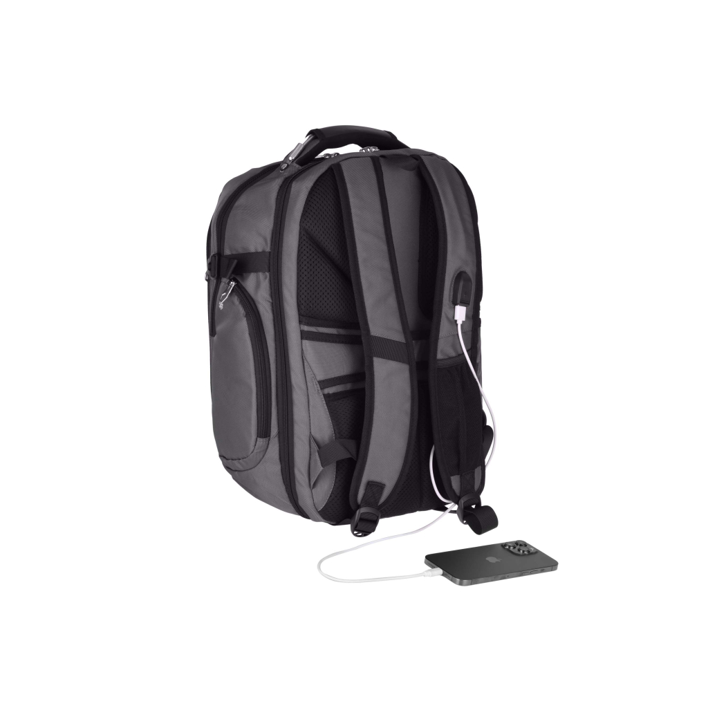 Рюкзак для ноутбука 2E 16" Ultimate SmartPack 30L, titanium (2E-BPT6416TI) - зображення 10