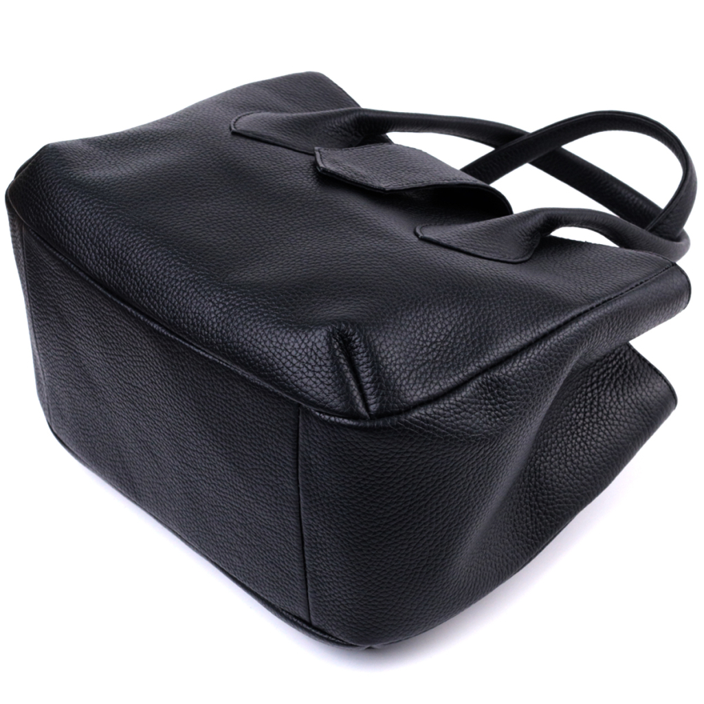 Сумка Shvigel З натуральної шкіри Чорна (22829) - зображення 6