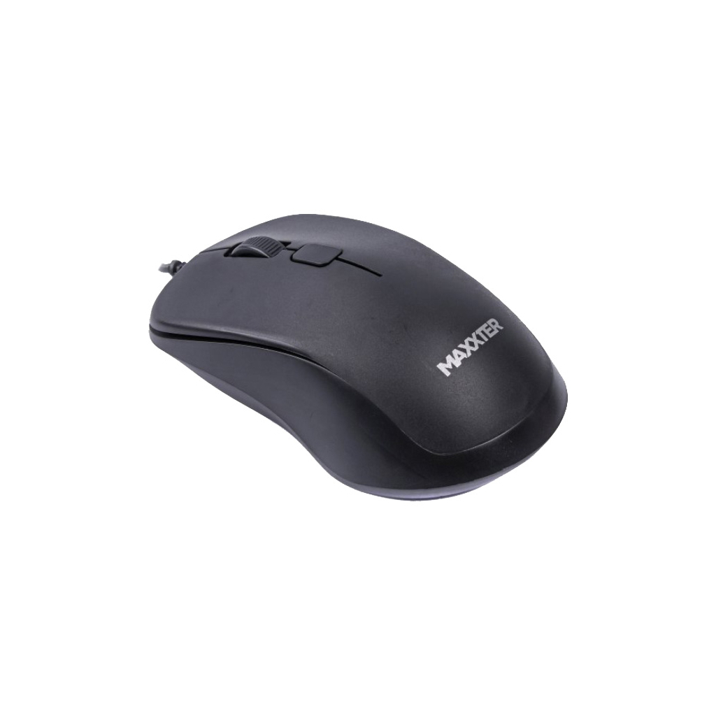 Мишка Maxxter Mc-3B01 USB Black (Mc-3B01) - зображення 1