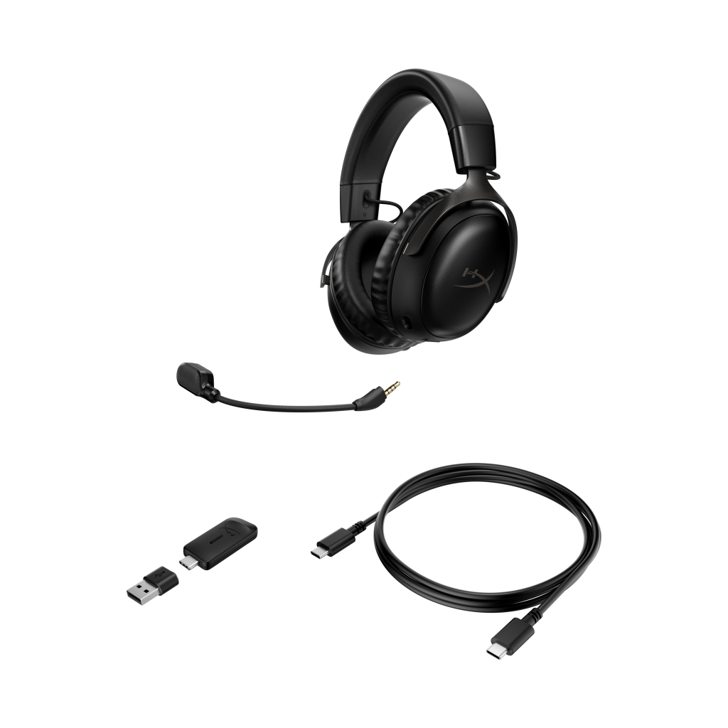 Навушники HyperX Cloud III Wireless Black (77Z45AA) - зображення 7