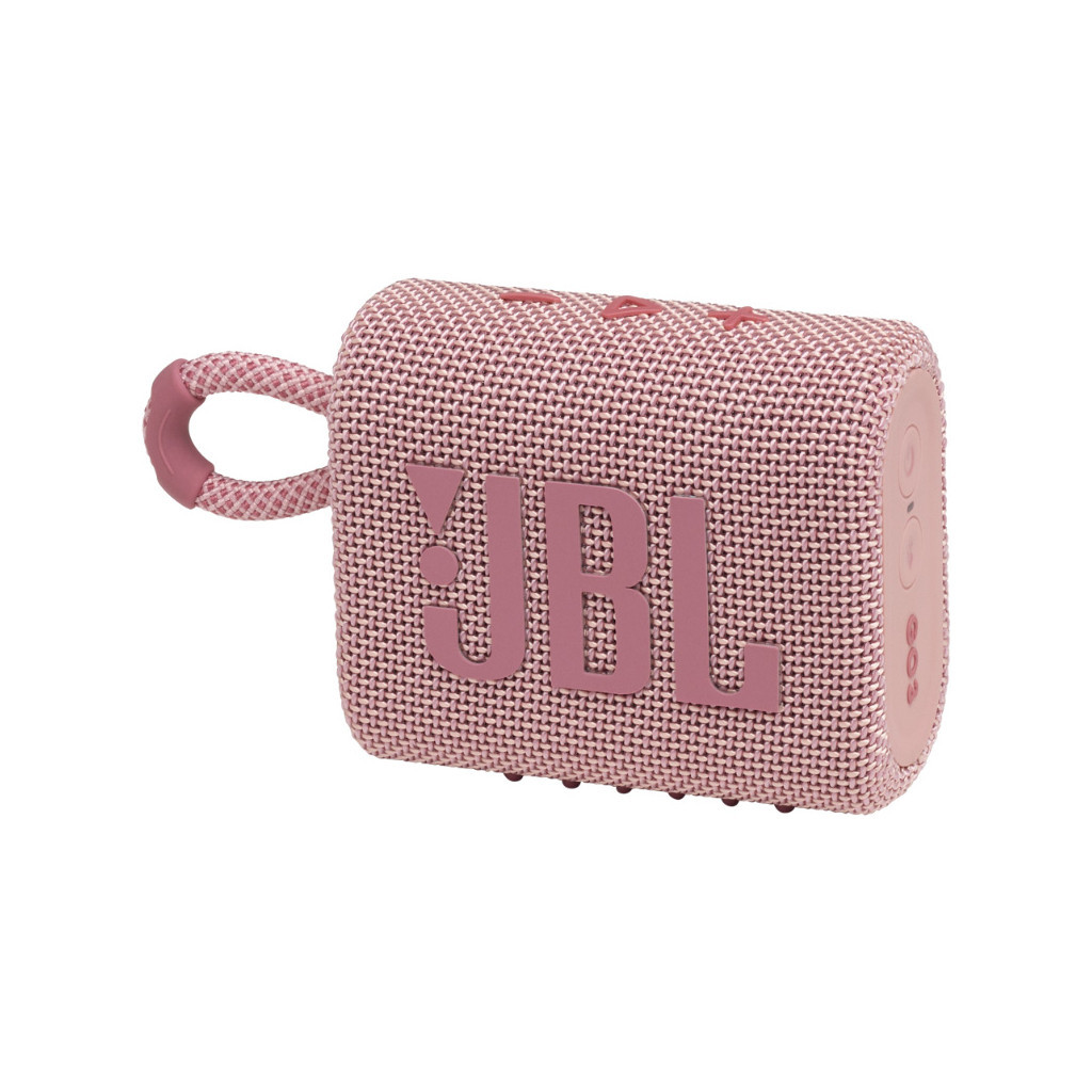 Акустична система JBL Go 3 Pink (JBLGO3PINK) - зображення 2