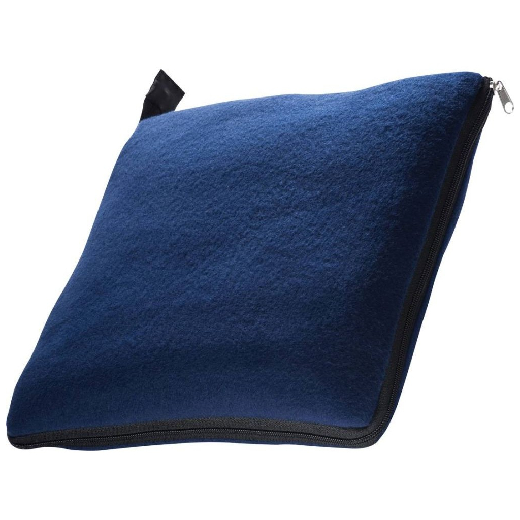 Плед Easy Gifts Radcliff 2 в 1 фліс 180 x 120 см Темно-синій (277544) - зображення 3