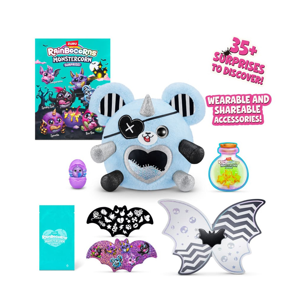 М'яка іграшка Rainbocorns сюрприз E серія Monstercorn Surprise (9297E) - зображення 4
