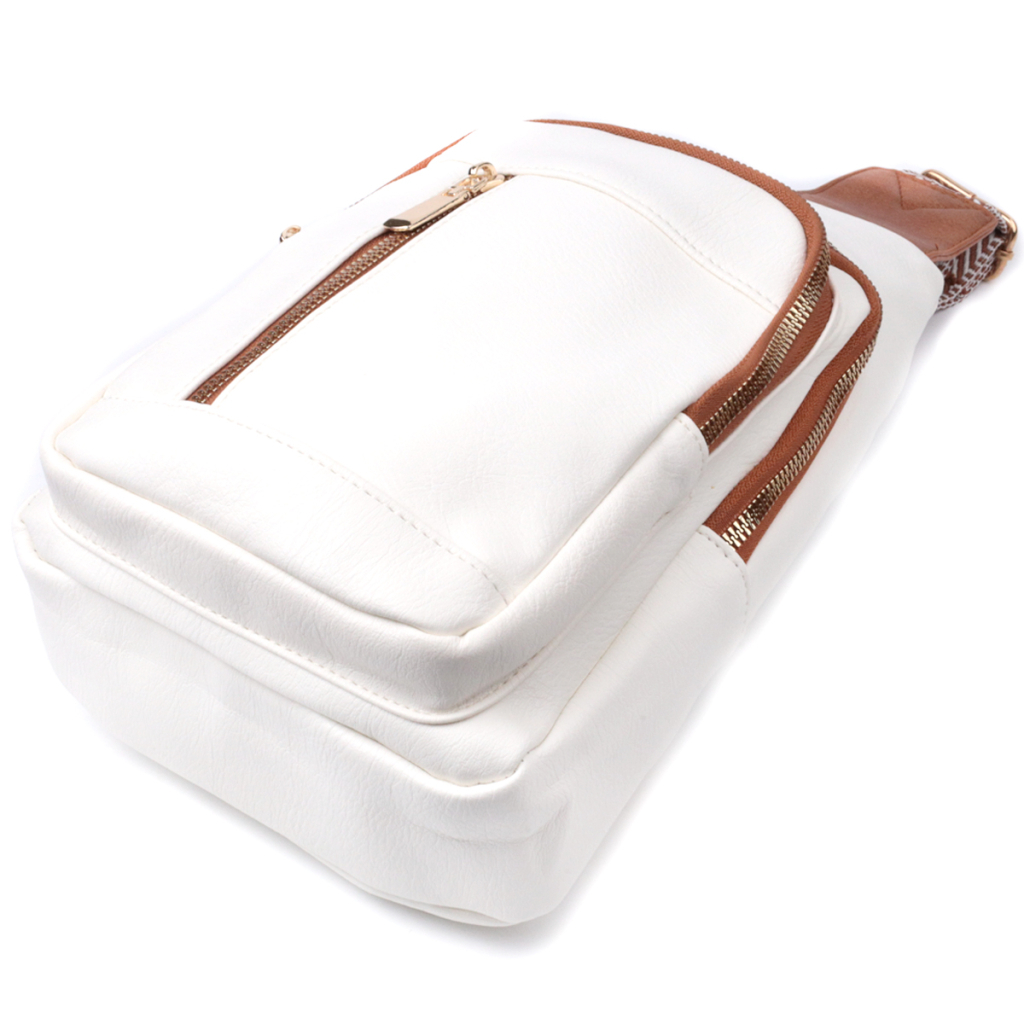 Сумка Vintage З екошкіри Біла (22746) - зображення 6