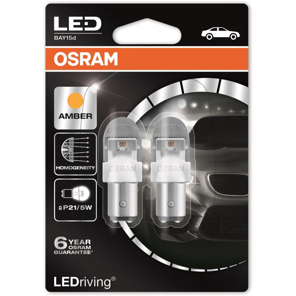 Автолампа Osram світлодіодна (OS 1557 YE-02B) - зображення 3