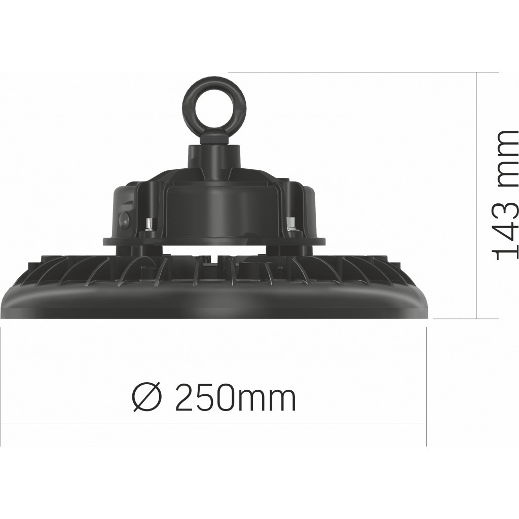 Світильник Videx 100W 5000K 18000Lm (VL-HB01-1005B) - изображение 3