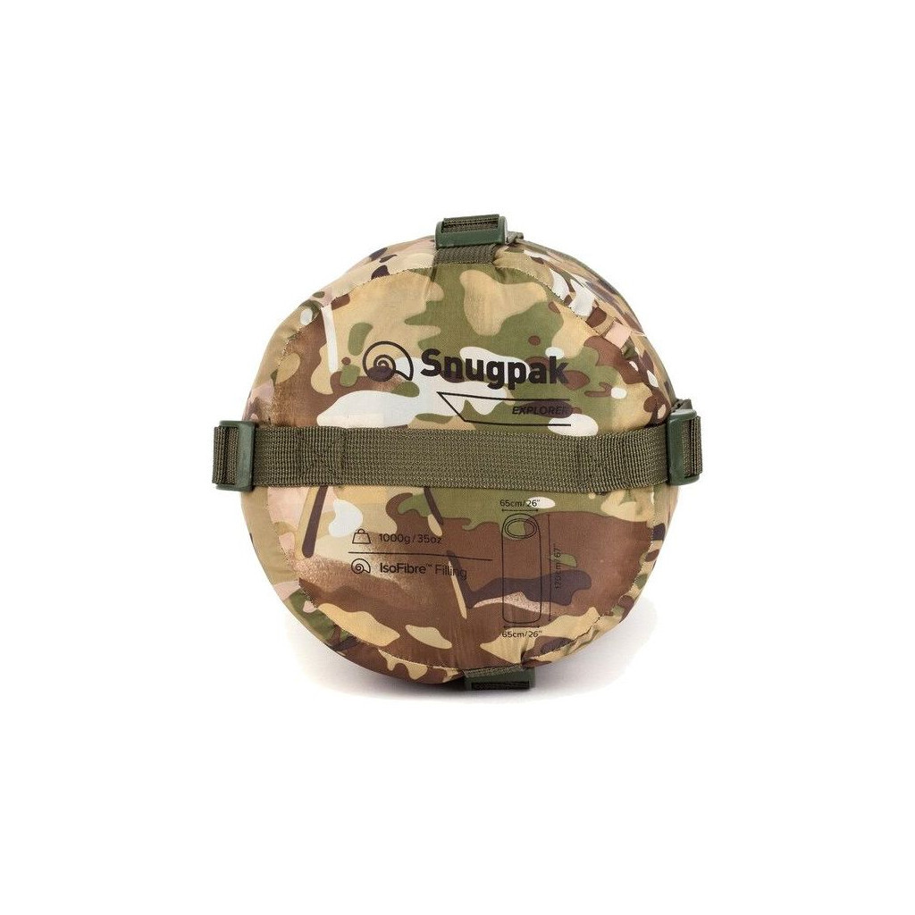 Спальний мішок Snugpak Basecamp Explorer Child 1кг 170 см Camo (8211650518032) - зображення 3