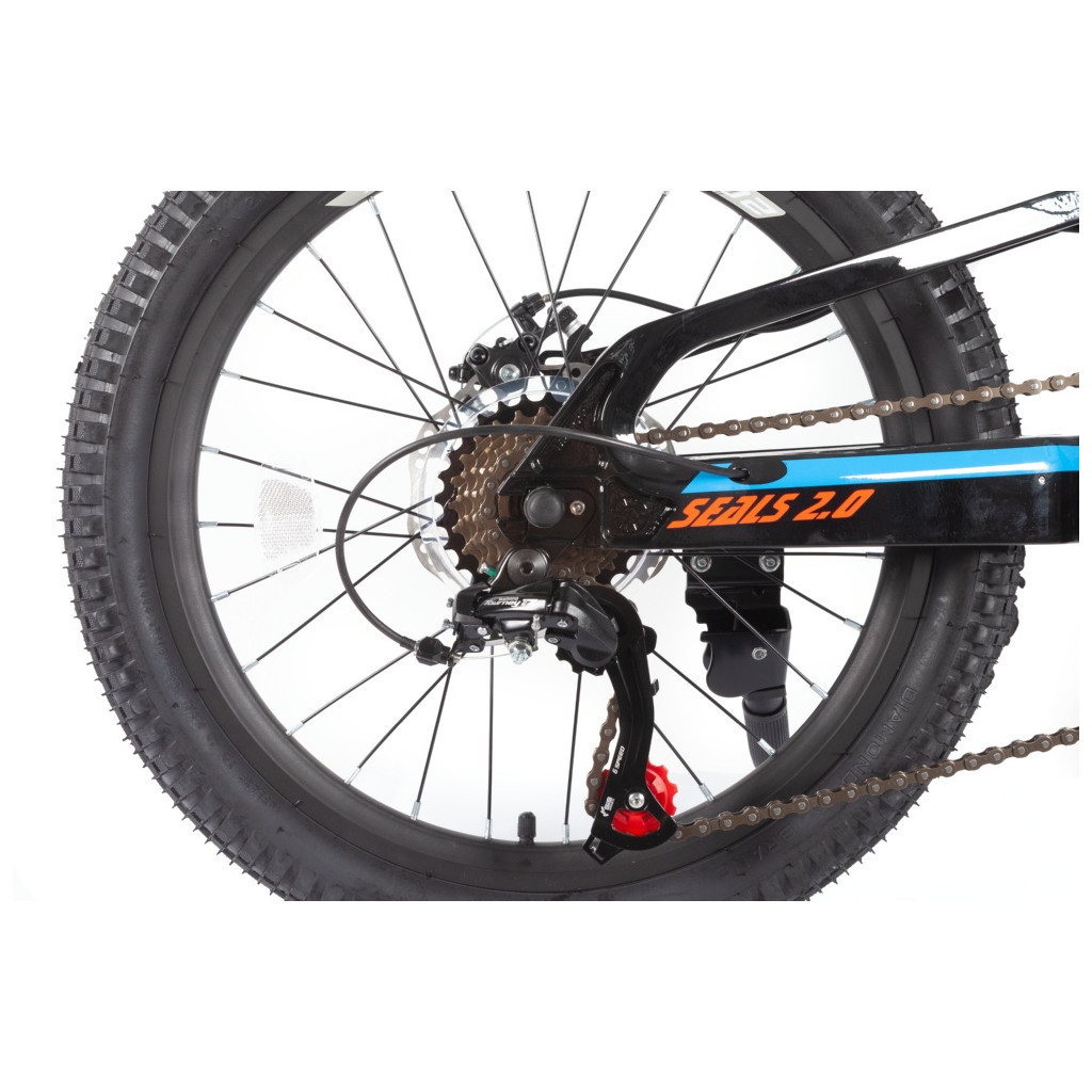 Велосипед Trinx Seals 2.0 20" Black-Red-Blue (SEALS2.0BRB) - зображення 5