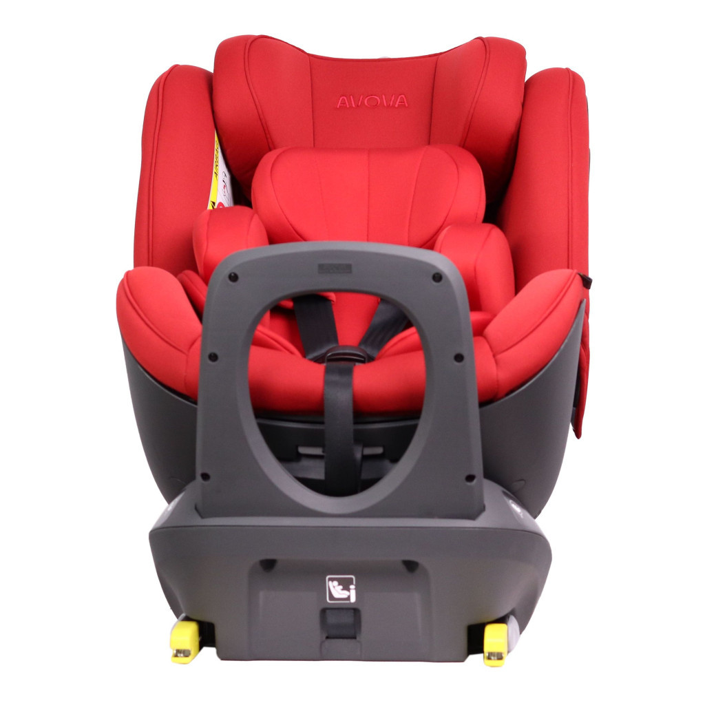 Автокрісло Avova Sperber-Fix i-Size 0-1 Maple Red (4260621465022) - зображення 10