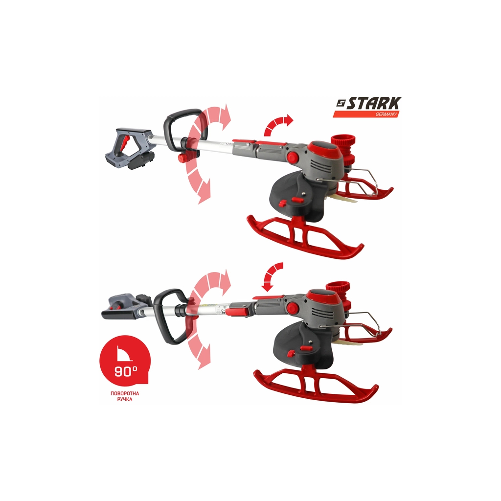Тример садовий Stark GT-21 SET , 21V, 4Ah (310900003) - зображення 3
