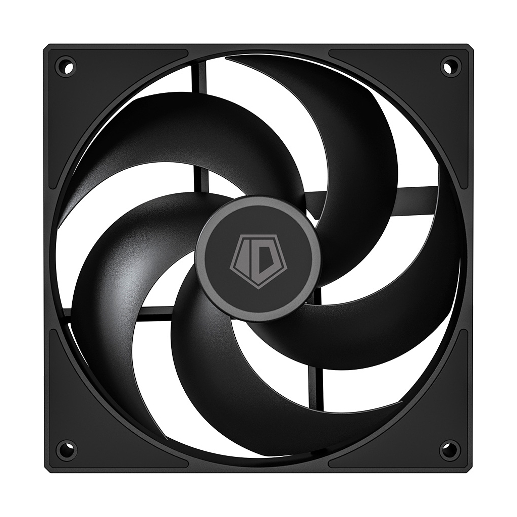 Кулер до корпусу ID-Cooling Вентилятор ID-Cooling AS-140-K Duet Black (AS-140-K DUET) - зображення 3
