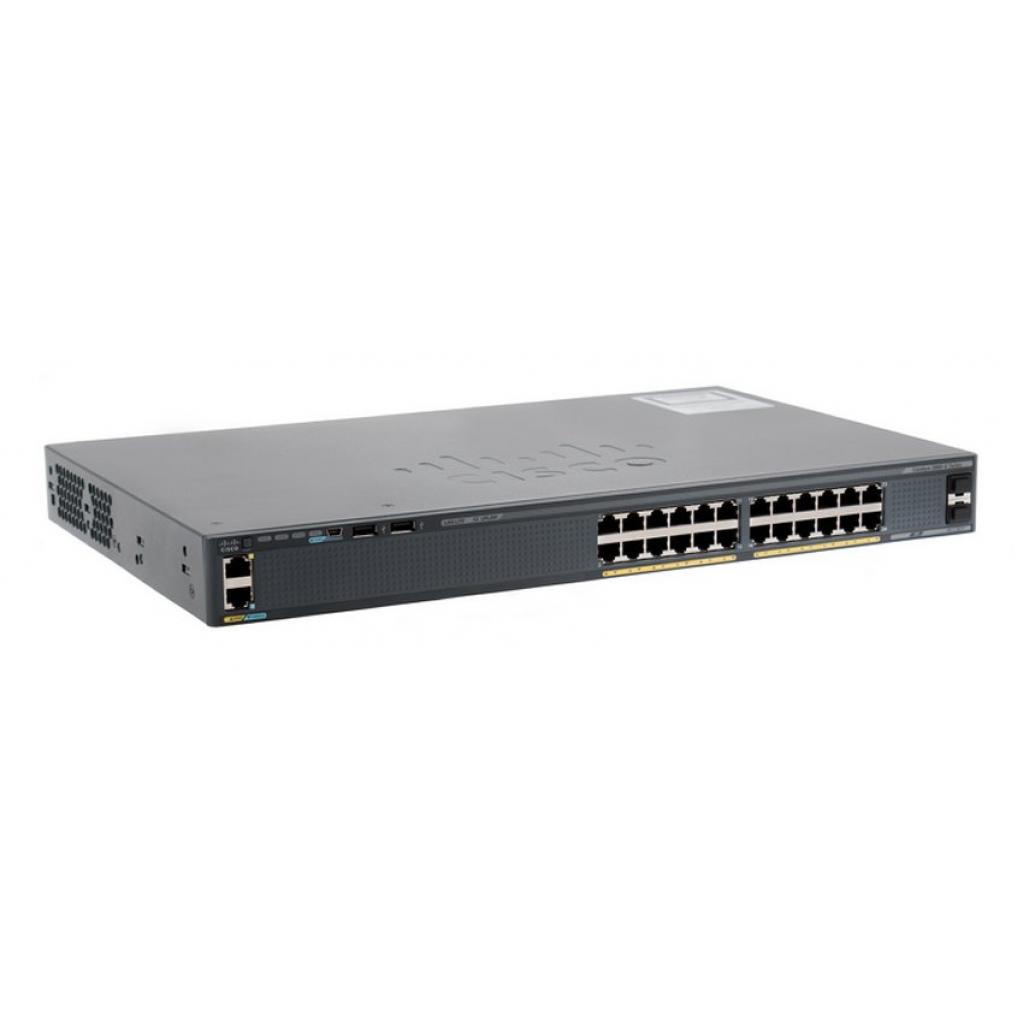 Комутатор мережевий Cisco WS-C2960X-24TS-LL - зображення 3