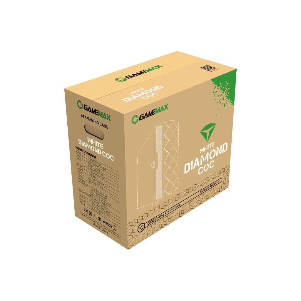 Корпус Gamemax White Diamond COC - зображення 11