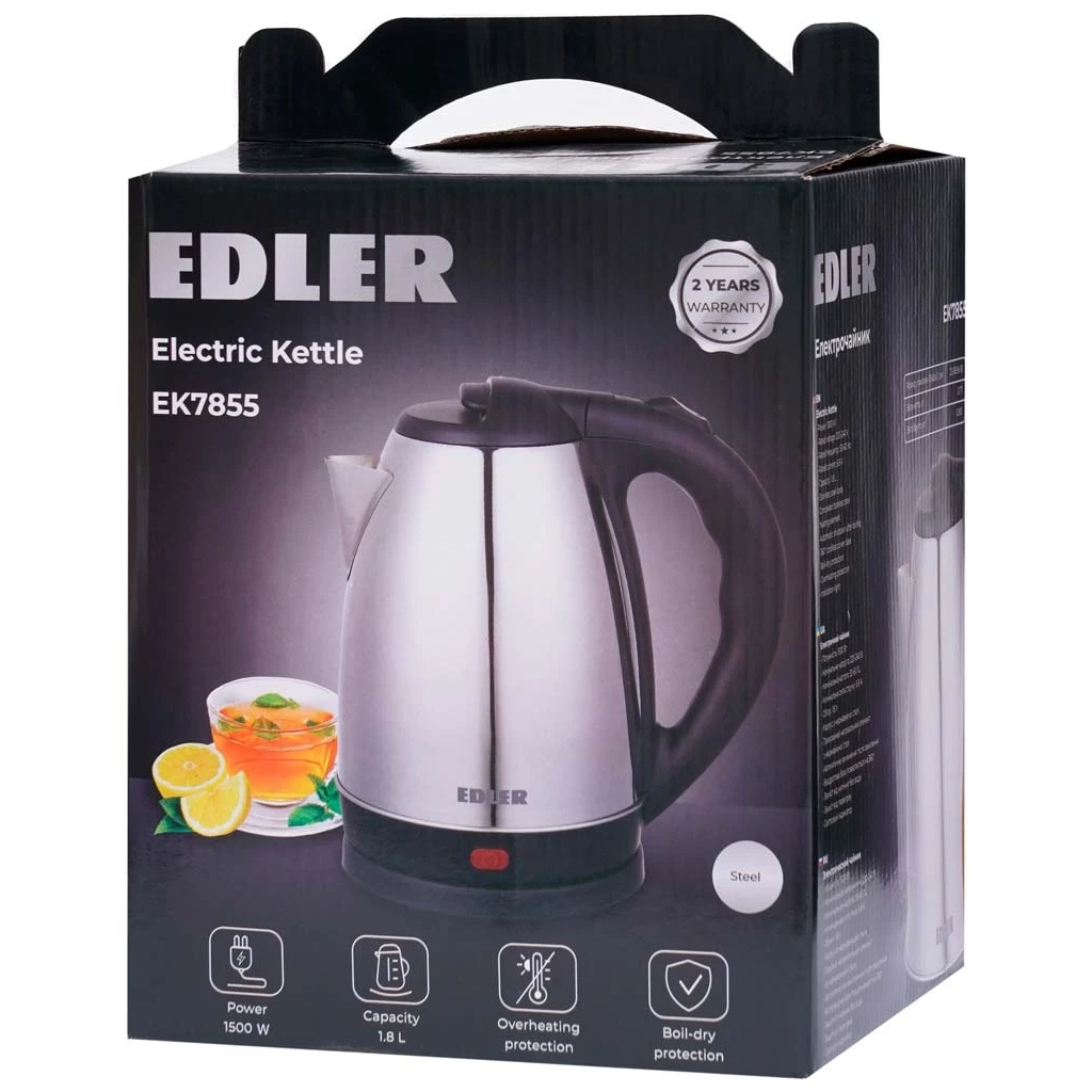 Електрочайник Edler EK7855 - зображення 9