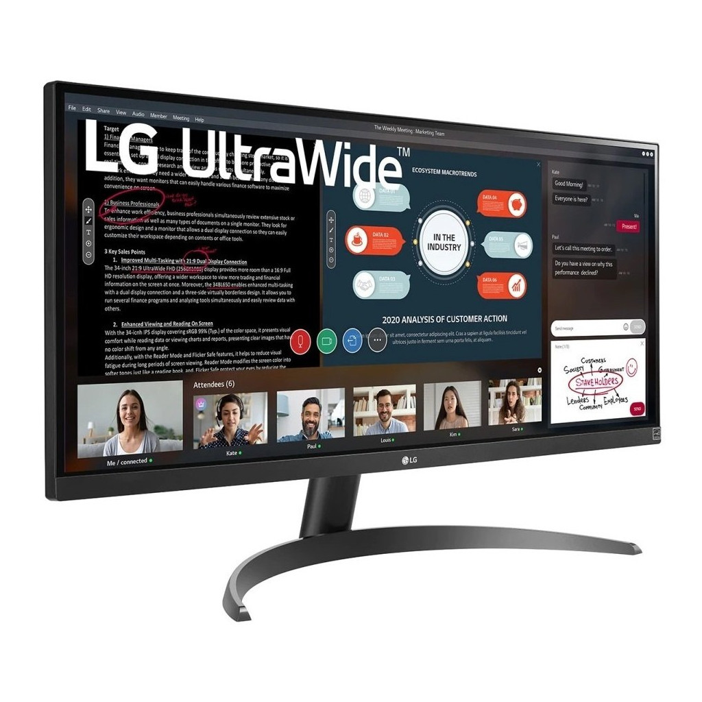 Монітор LG 29WP500-B - зображення 8