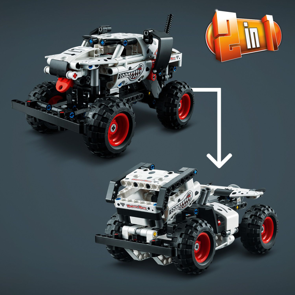 Конструктор LEGO Technic Monster Jam Monster Mutt Dalmatian 244 деталі (42150) - зображення 11