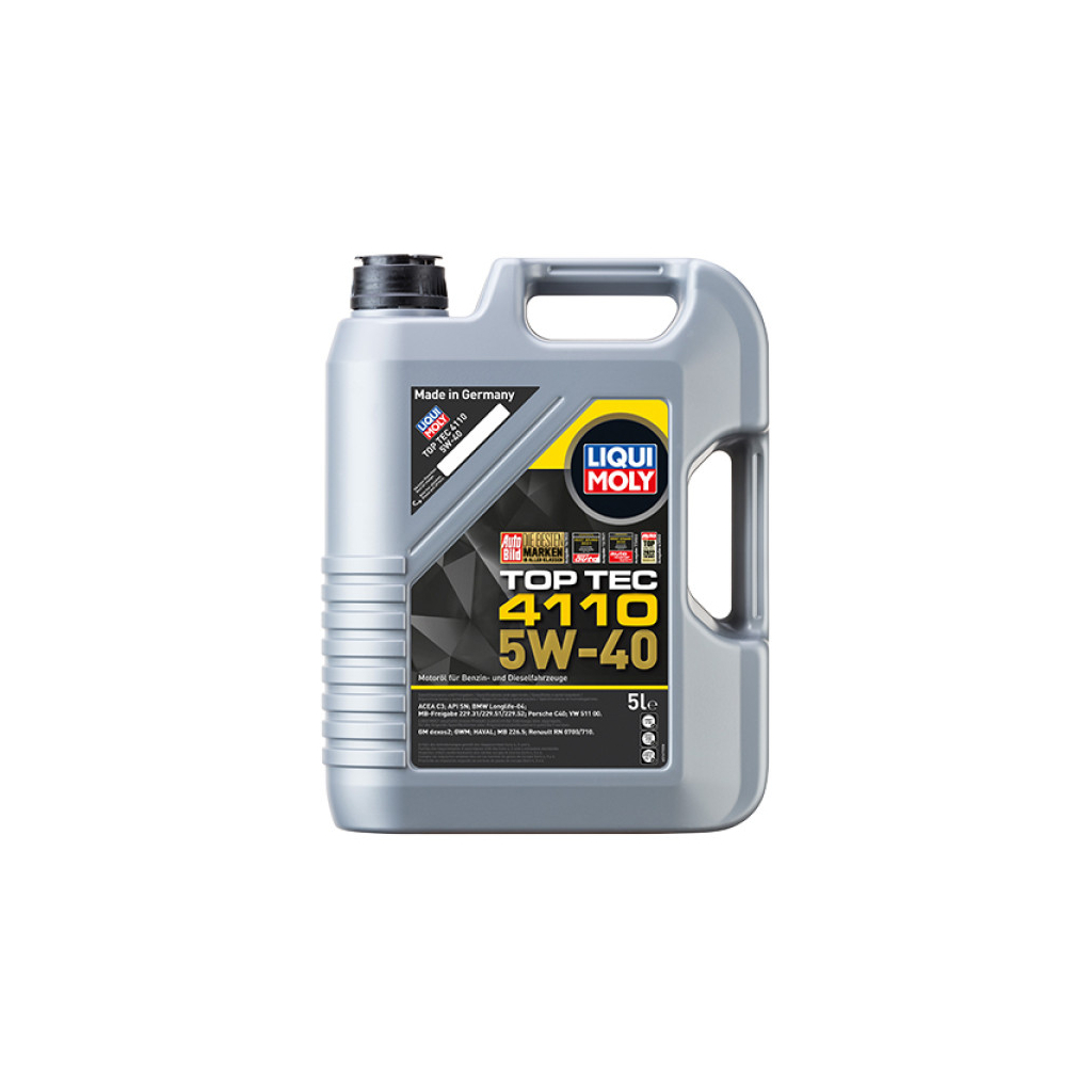 Моторна олива Liqui Moly Top Tec 4110 SAE 5W-40 5л. (21479a) - изображение 1