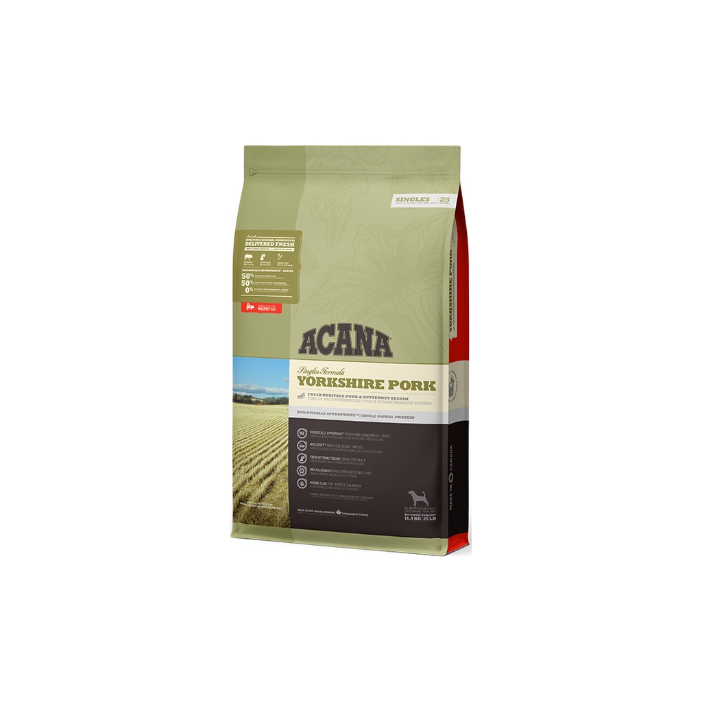 Сухий корм для собак ACANA Yorkshire Pork 11.4 кг (0064992572129) - зображення 5