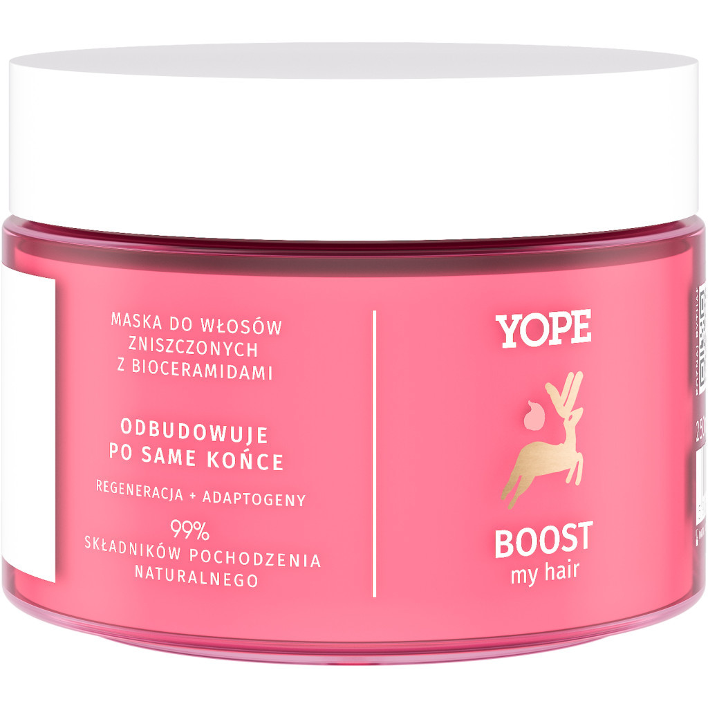 Маска для волосся Yope Boost My Hair для пошкодженого волосся 250 мл (5903760203061) - зображення 1