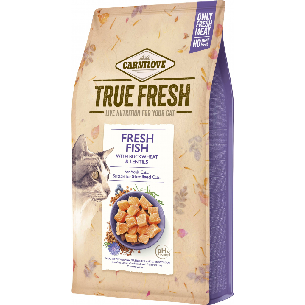 Сухий корм для кішок Carnilove True Fresh Cat Fish 1.8 кг (8595602561421) - зображення 1